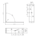 Squadra per trave KB-4 180x120x40x5 000-122 (2)