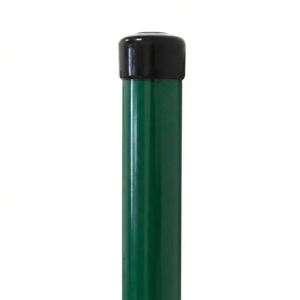 Paletto per recinzione Fi 42,4x1,5, lunghezza 2,3 m, verde RAL 6005