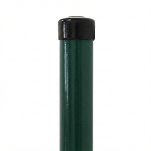 Paletto per recinzione Fi 48,3x1,5, lunghezza 2,3 m, verde RAL 6005