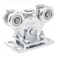 Carrello 80 ruote in acciaio per cancelli scorrevoli autoportanti