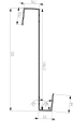 Gancio per tetto S500 per tetti inclinati PV-08-03 (1)