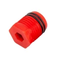 Tappo per prove di tenuta per tubi 32 mm rosso. 000-103 (2)