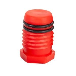 Tappo per prove di tenuta per tubi 25/26 mm rosso