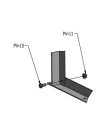 Dado quadro DIN 557 - M8 Acciaio inossidabile A2 PV-11-02 (2)