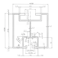 Profilo in alluminio 416cm 40x40 per viti a martello PV-01-09 (3)