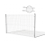 Pannelli recinzione 3D 1230x2500 mm filo 4 mm 51 fili grafite RAL 7016 (50 pz.) 000-486 (1)