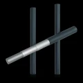 Pannelli recinzione 3D 1230x2500 mm filo 4 mm 51 fili grafite RAL 7016 (50 pz.) 000-486 (4)