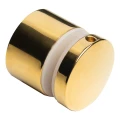 Supporto puntuale per vetro 10,38-17,52mm Ø 50/30/m10x40 AISI304 sistema piano oro 000-565 (1)