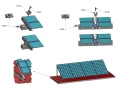 Triangolo di montaggio 25 verticale 1400x1150x560 PV-09-02 (4)