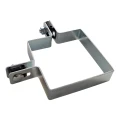 Staffa angolare per pannelli di recinzione 100x100 mm zincata 000-773 (2)