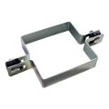 Staffa intermedia per pannelli recinzione 100x100 mm zincata 000-777 (1)