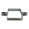 Staffa intermedia per pannelli recinzione 100x100 mm zincata 000-777 (2)