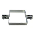 Staffa intermedia per pannelli recinzione 100x100 mm zincata 000-777 (3)