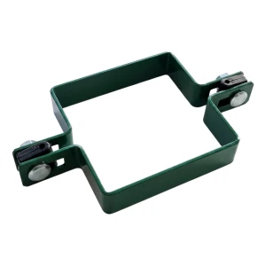 Staffa intermedia per pannelli di recinzione 100x100 mm verde