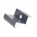 Morsetto terminale H30 alluminio 6060 foro M8 PV-03-01