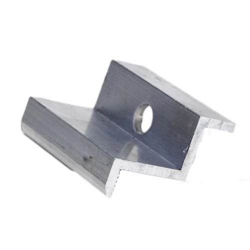 Morsetto terminale H32 alluminio 6060 foro M8 PV-03-03