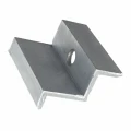 Morsetto terminale H35 alluminio 6060 foro M8 PV-03-05