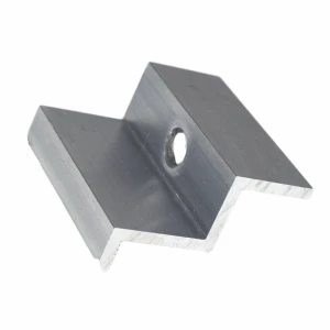 Morsetto terminale H40 alluminio 6060 foro M8