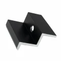 Morsetto terminale H40 alluminio 6060 foro M8 Anodizzato PV-03-10
