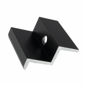 Morsetto terminale H40 alluminio 6060 foro M8 Anodizzato