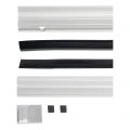 Kozza KB5000 – balcone francese completo in alluminio H1100 mm, vetro 16–17,52 mm, anodizzato opaco 000-851 (6)