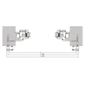 Kozza KB5000 – balcone francese completo in alluminio H1100 mm, vetro 16–17,52 mm, anodizzato opaco 000-851 (7)