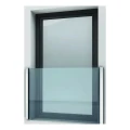 Kozza KB5000 – balcone francese completo in alluminio H1100 mm, vetro 16–17,52 mm, anodizzato opaco 000-851 (10)