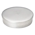 Tappo di chiusura in alluminio Kozza per profili di balaustre completamente in vetro KE 105 / KE 115 – anodizzato opaco 000-847 (1)