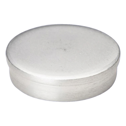 Tappo di chiusura in alluminio Kozza per profili di balaustre completamente in vetro KE 105 / KE 115 – anodizzato opaco 000-847 (1)
