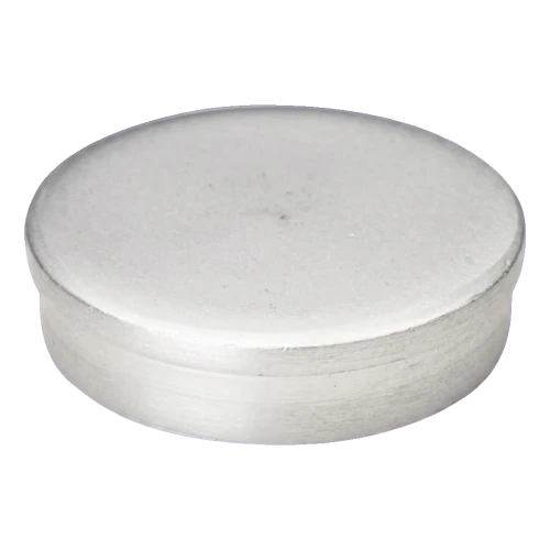 Tappo di chiusura in alluminio Kozza per profili di balaustre completamente in vetro KE 105 / KE 115 – anodizzato opaco 000-847 (1)