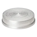 Tappo di chiusura in alluminio Kozza per profili di balaustre completamente in vetro KE 105 / KE 115 – anodizzato opaco 000-847 (2)