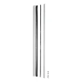 Kozza KB5000 – balcone francese completo in alluminio H1100 mm, sistema piatto, anodizzato opaco 000-850 (3)