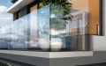 Kozza KE 105 – profilo in alluminio tipo L per parapetti tutto vetro 5000 mm 000-871 (3)