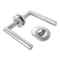 PSG Palermo – maniglia porta dritta inox con placca rotonda 000-635 (2)