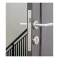 PSG Palermo – maniglia porta dritta inox con placca rotonda 000-635 (5)
