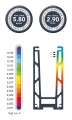 Kozza KF 1000 – profilo in alluminio a U per balaustre tutto vetro 5000 mm con drenaggio 000-878 (6)