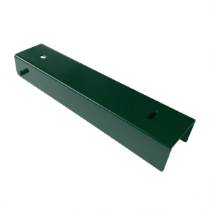 Profilato a C raccordo per muretto 250x50 verde