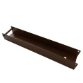 Profilo a C connettore staffa per muretto 300x50 marrone GPV-700-55 (2)