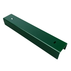 Profilo a C collegamento staffa per muretto 300x50 verde