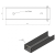 Profilo a C di collegamento per muretto 300x50 verde GPV-700-53 (3)