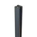 Montante angolare per ringhiera 45x45x1283mm vetro 8,72mm grigio scuro Kozza KR7500 000-890 (4)