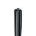 Montante angolare per ringhiera 45x45x1283mm vetro 8,72mm grigio scuro Kozza KR7500 000-890 (5)