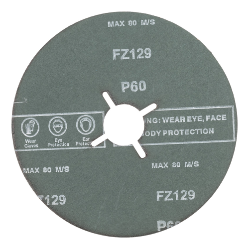 Starflex FZ129 – disco fibroso in zirconio P60 per acciaio inossidabile 125 mm 000-914 (2)