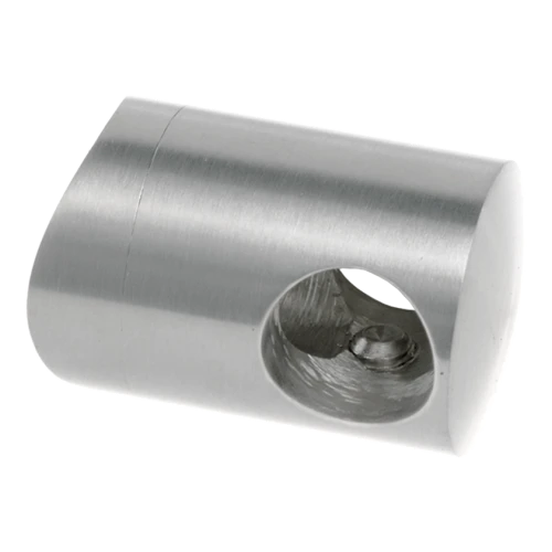 PSG supporto passante per ringhiera per barra fi 14 mm – tubo 42,4 mm AISI 304 satinato 000-905 (1)