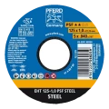 PFERD EHT 125-1,0 PSF Steel – disco da taglio per acciaio 125 x 1,0 mm 000-946 (2)