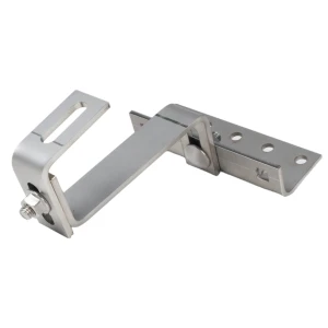Gancio per tetto Vario 3x regolabile acciaio inox A2/1.4301/304 145mm