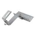 Staffa per tegola Vario regolabile 3x in acciaio inox 1.4016 - 120mm PV-08-13-H17
