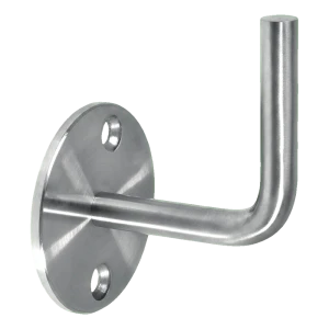 Supporto a muro per corrimano da saldare fi 70/12 mm – acciaio inossidabile AISI 304 satinato