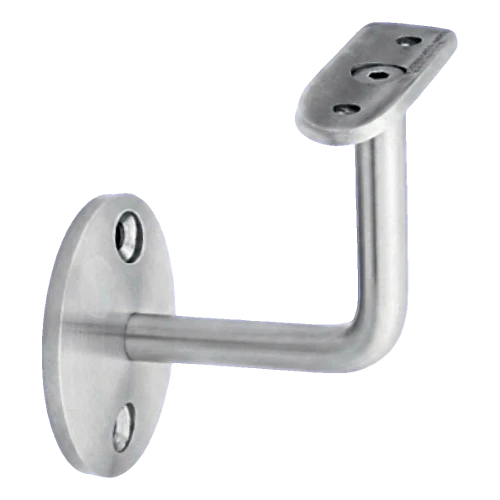 Staffa a parete per corrimano balaustra Ø 42,4 mm – acciaio inossidabile AISI 304 satinato 001-014 (1)