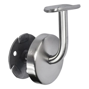 Supporto a parete per corrimano di ringhiera Ø 42,4 mm in acciaio inossidabile AISI 304 – satinato